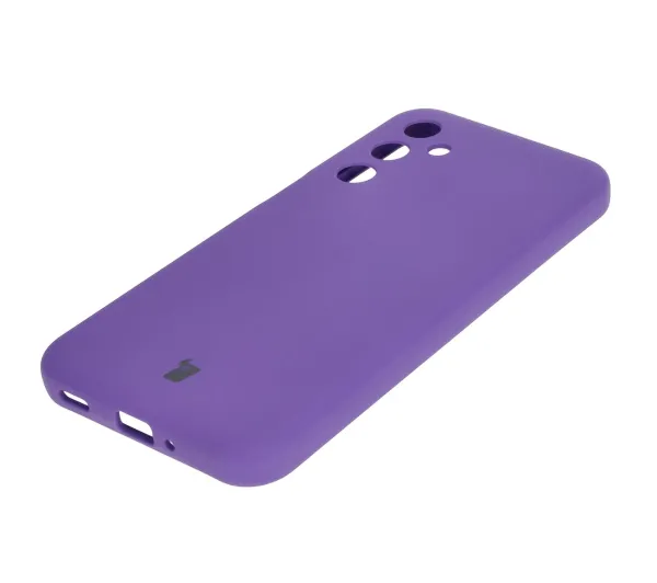 Bizon Soft Case do Samsung Galaxy M35 5G Fioletowy