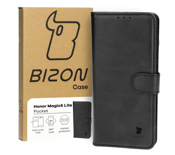 Bizon Pocket do Honor Magic6 Lite Czarny