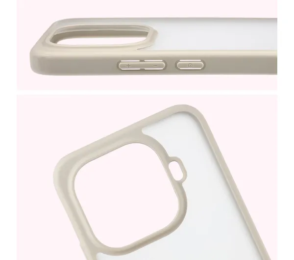 Bizon Angelo do Xiaomi 15T Pro z beżową ramką