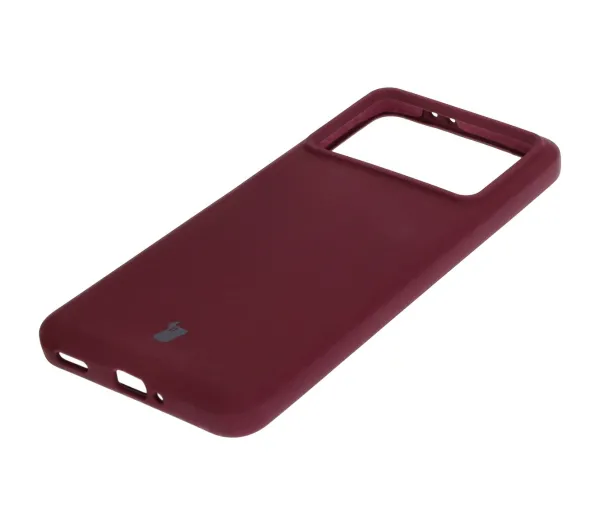Bizon Soft Case do Xiaomi Poco F6 Pro Ciemnofioletowy