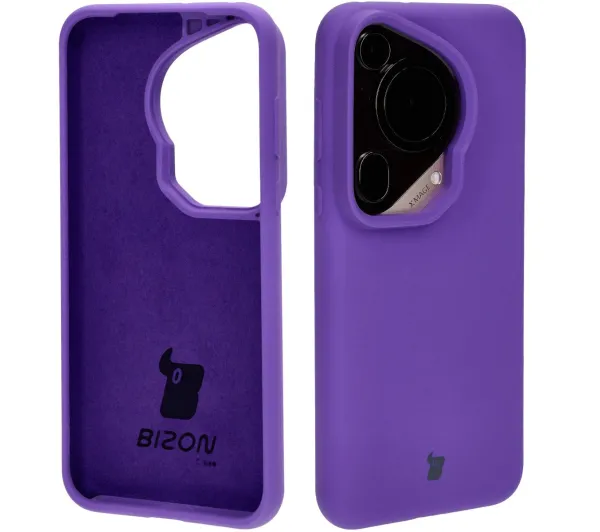Bizon Bizon Soft Case do Huawei Pura 70 Ultra Fioletowy