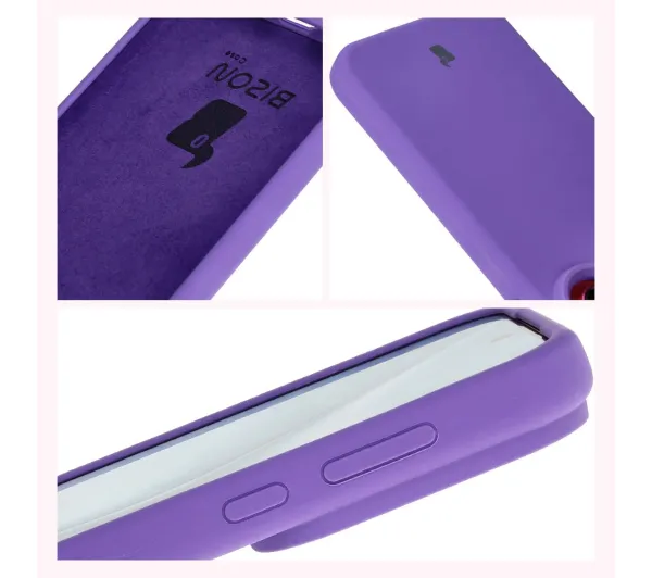 Bizon Bizon Soft Case do Huawei Pura 70 Fioletowy