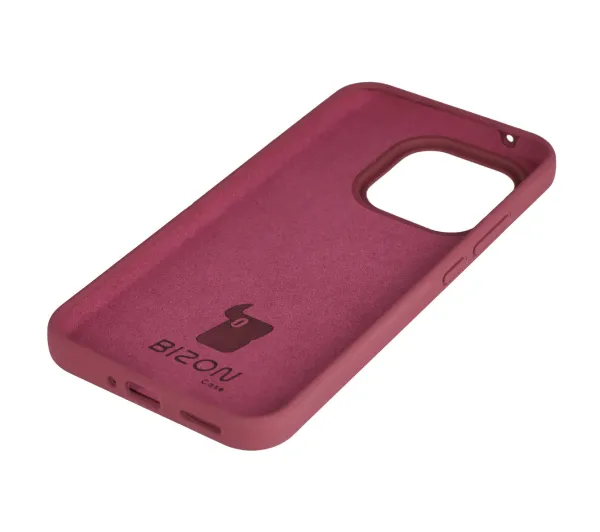 Bizon Soft Case do Xiaomi 15T Ciemnofioletowy
