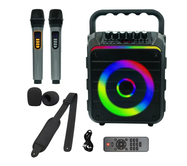 Musicmate MM-SC300 SoundRider 18W Bluetooth Mikrofon Karaoke Czarny - Kup na Raty - RRSO 0%