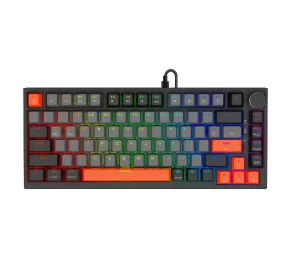 Savio ASTRAL Outemu White Jade 3 kolory keycapów Czarny