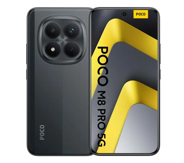POCO M8 Pro 5G 12/512GB 6,83" 120Hz 50Mpix Czarny