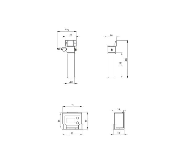 Deante Magnetic BRMFR75M Złoty Stal szlachetna - Kup na Raty - RRSO 0%