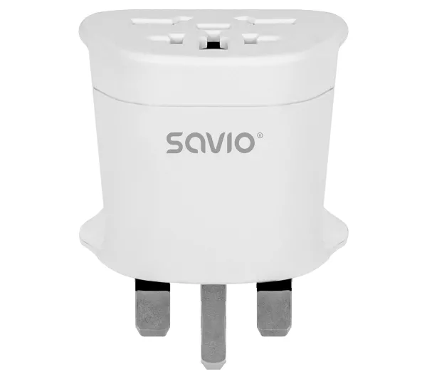 Savio AP-05 gniazdo globalne – wtyk UK