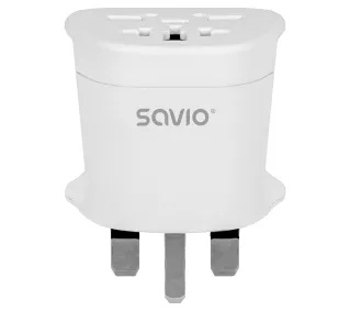 Savio AP-05 gniazdo globalne – wtyk UK