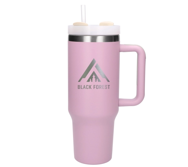 Kubki termiczne - Extralink Black Forest 1,2l Różowy