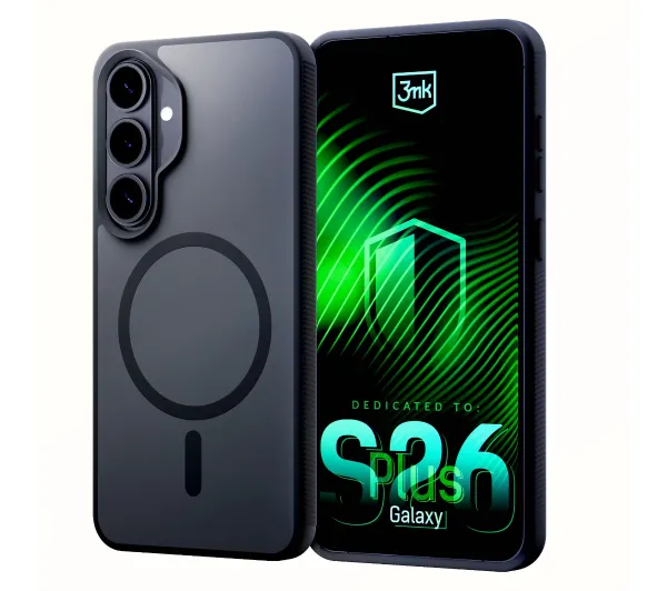 Etui 3MK Smoke MagCase do Samsung Galaxy S26+ Czarny