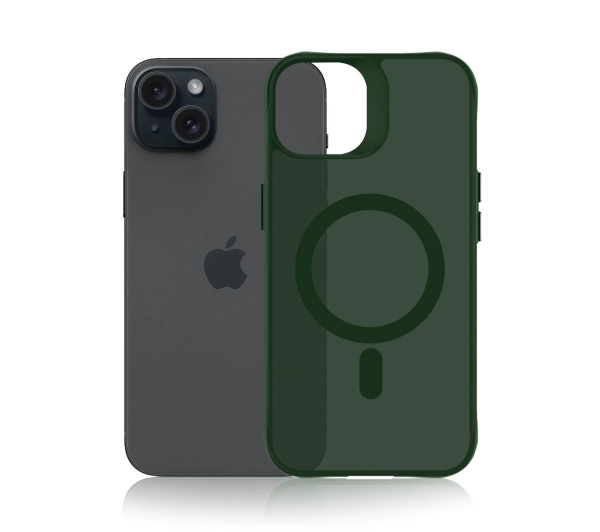 3mk Hardy Hazy MagCase do iPhone 15 Zielony