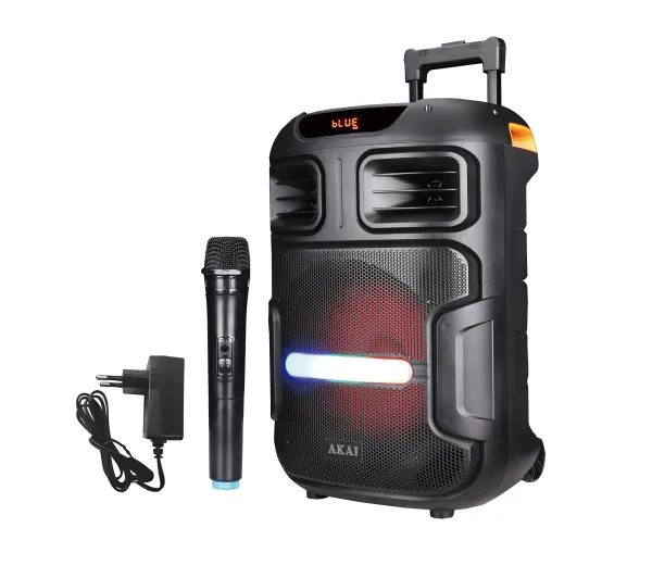 AKAI ABTS-X5FUSION 50W Bluetooth Mikrofon Czarny