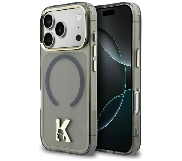 Karl Lagerfeld IML K Head Logo MagSafe do iPhone 17 Pro Czarny