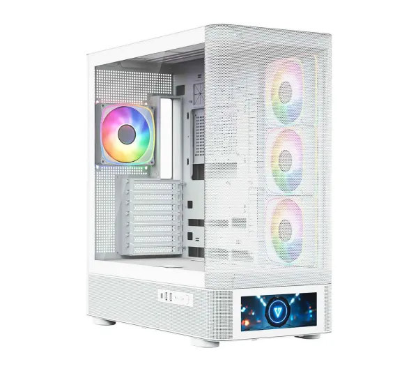MODECOM Volcano AQ500 ARGB Biały