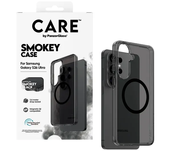 PanzerGlass Urban Explorer Smokey Qi do Galaxy S26 Ultra Czarny