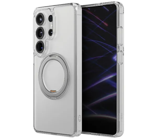 UNIQ Swivix 360 Rotating Kickstand do Galaxy S26 Ultra Przezroczysty