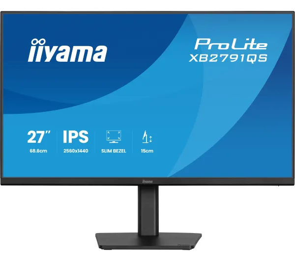 iiyama ProLite XB2791QS-B1 27" 2K IPS 75Hz 1ms MPRT