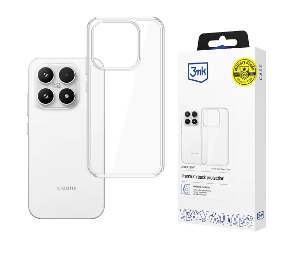 Etui 3MK Armor Case do Xiaomi 17 Przezroczysty