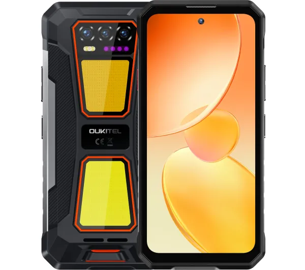 Oukitel WP58 Pro 5G 8/512GB 6,7" 120Hz 64Mpix  Czarno-pomarańczowy