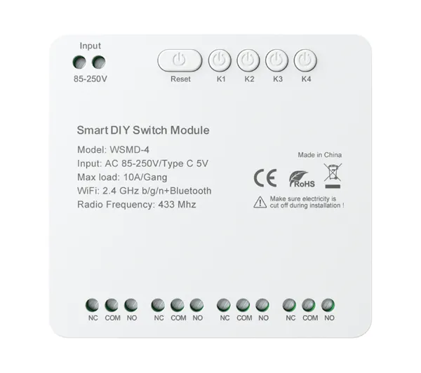 Avatto DIY WSMD-4 250V