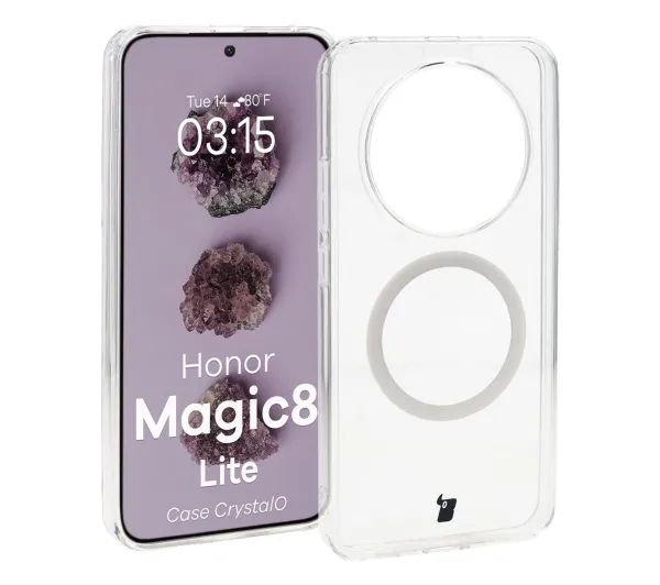 Bizon CrystalO do Honor Magic8 Lite Przezroczysty