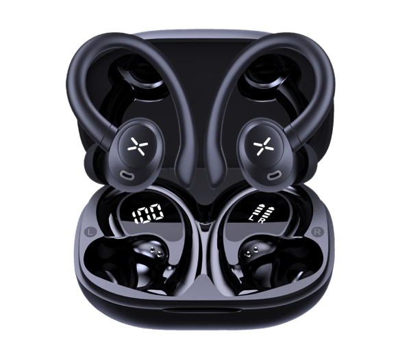 Manta RYTMO Sport 2 MATWS012BK Dokanałowe Bluetooth 5.4 Czarny