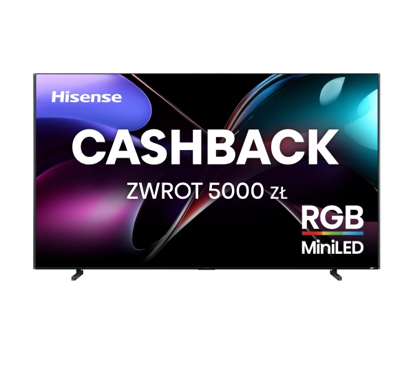 Hisense 100UXQ 100" Mini LED RGB 4K 165Hz VIDAA Dolby Vision IQ Dolby Atmos HDMI 2.1 DVB-T2