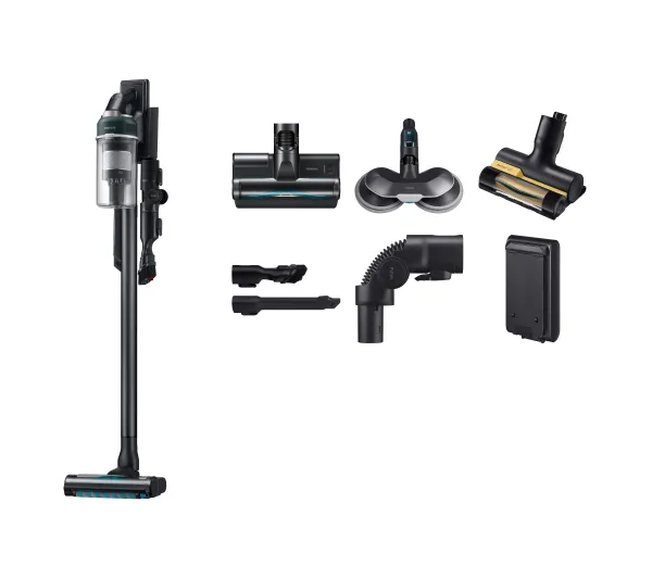 Odkurzacze pionowe - Samsung Jet 85S pro VS70H25WHT/GE 60min Funkcja mycia Wymienny akumulator Mini elektroszczotka