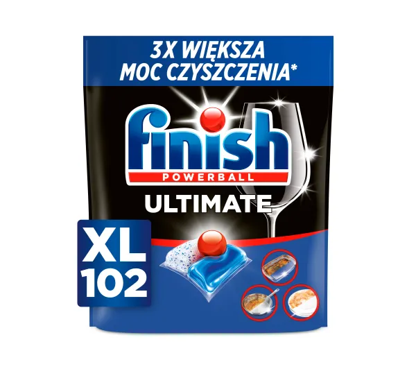 Finish Ultimate Fresh 102szt.