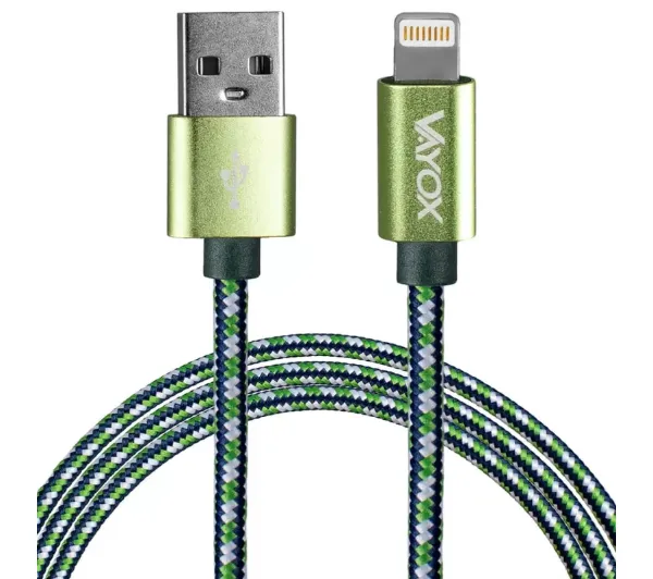 Vayox VA0147 USB-A do Lightning 1,5m Zielony