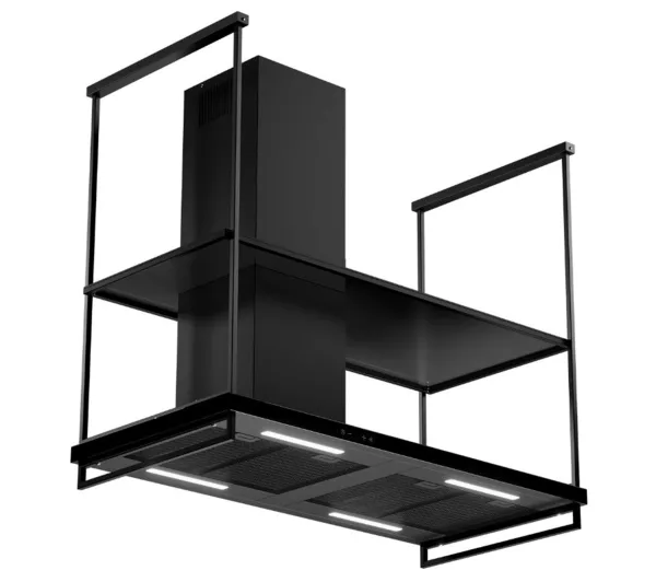 Okapy kuchenne - Akpo WK9 Lungo 120 L12 Czarny