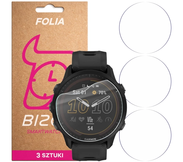 Bizon Watch Film HydroFlex do Garmin Forerunner 955 Solar