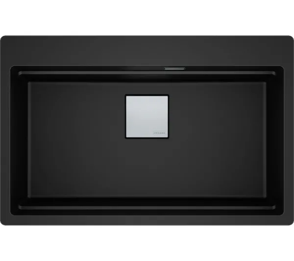 Zlewozmywaki kuchenne - Franke Kanon KNG PRO 610-73 Granitowy Czarny mat