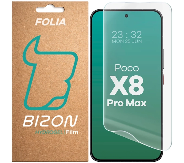 Bizon na ekran Film Hydrogel Front do Xiaomi POCO X8 Pro Max