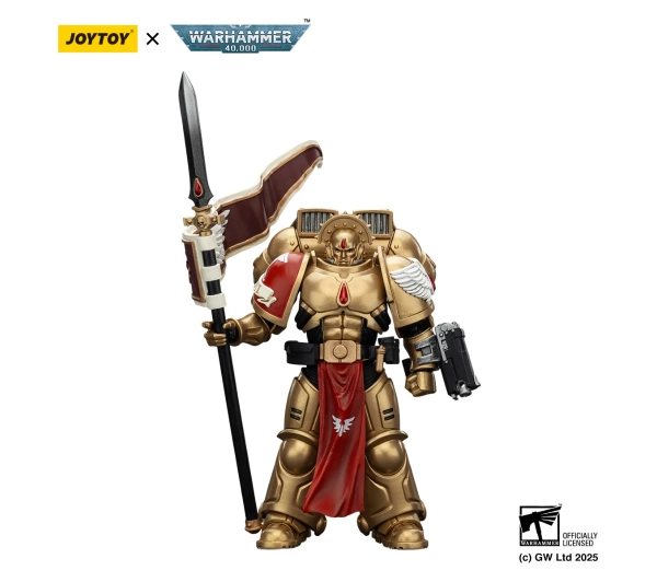 Joy Toy Warhammer 40k Blood Angels Sanguinary Guard 3 with Angelus Boltgun and Encarmine Spear