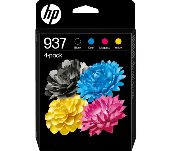 HP 6C400NE nr 937 4-pak CMYK 57 ml