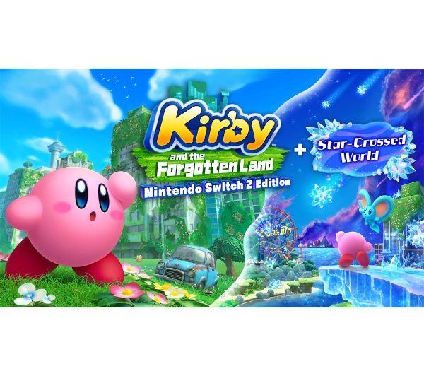 Kirby And The Forgotten Land Upgrade Pack Nintendo Switch 2 Edition + Star-Crossed World [Bon Aktywacyjny]