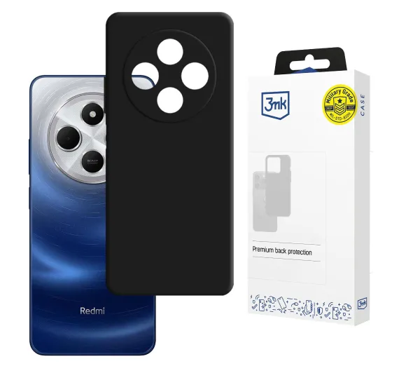 3mk Hardy Mellow Case do Redmi 14C / Redmi A4 5G Czarny