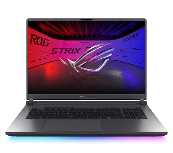 ASUS ROG Strix G18 G815LW-SA303W 18" 240Hz Ultra 9 290HX Plus 32GB RAM 2TB Dysk SSD RTX5080 DLSS4 Win11 Szary Funkcje AI