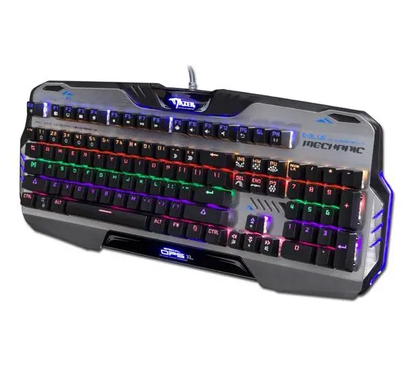 E-BLUE Mazer Mechanical 729 Czarno-srebrny