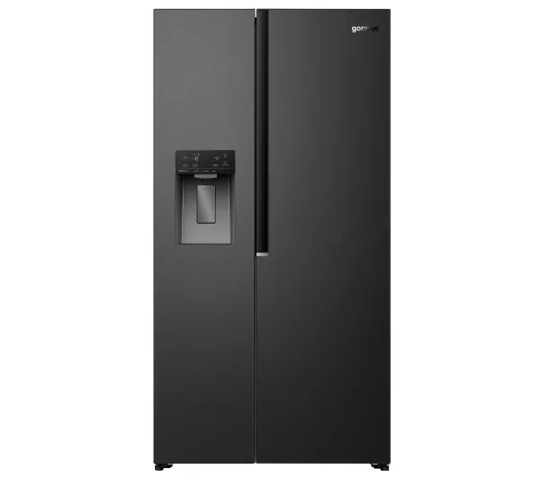 Lodówki - Gorenje NRS917E61BX Pełny No Frost 178,6cm Czarny