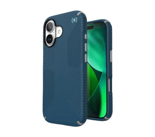 Speck Presidio2 Grip MagSafe do iPhone 17 Niebieski