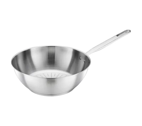 Patelnie - Fiskars All Steel Pure 1065629 Indukcja Stal nierdzewna 28cm