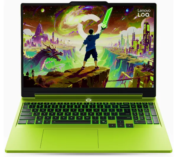Lenovo LOQ 15AHP11 15,3" 165Hz R7 250 16GB RAM 512GB Dysk SSD RTX5050 DLSS4 Win11 Zielony Funkcje AI