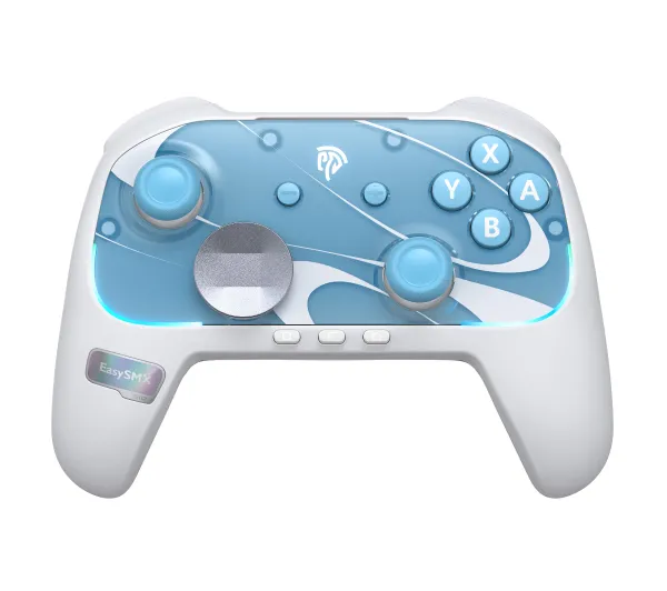 EasySMX S10 do Nintendo Switch 2, PC Bezprzewodowy Biało/Niebieski