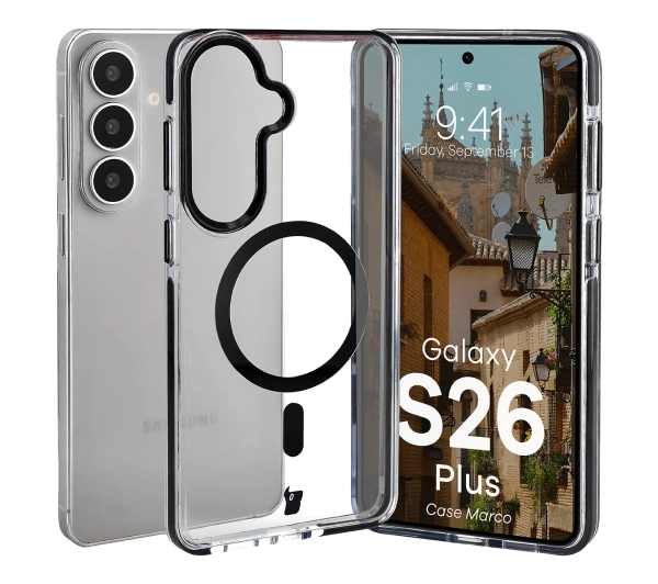 Bizon Case Marco do Galaxy S26 Plus Czarny