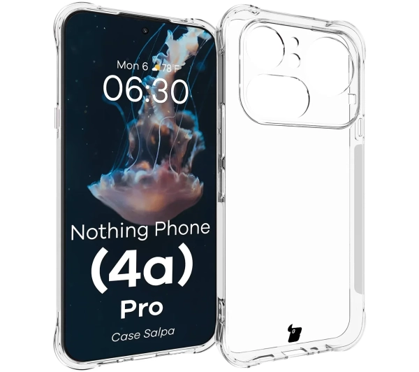 Bizon Case Salpa do Nothing Phone (4a) Pro Przezroczysty