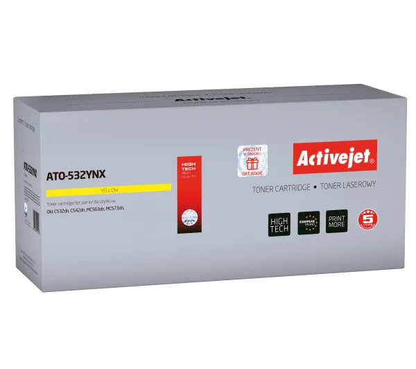 ActiveJet ATO-532YNX (zamiennik 46490605) Żółty