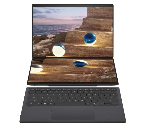 ASUS Zenbook Duo UX8407AA-SN515X OLED 14" 144Hz Ultra X9 378H 32GB RAM 1TB Dysk SSD Win11 Pro Szary Funkcje AI